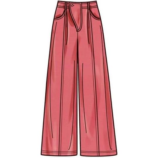 Patrón de Costura Pantalones Fáciles Simplicidad S9823 Tallas 6-14