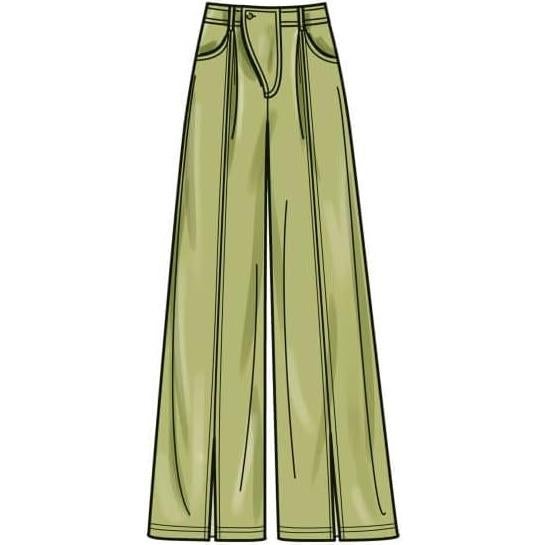 Patrón de Costura Pantalones Fáciles Simplicidad S9823 Tallas 6-14