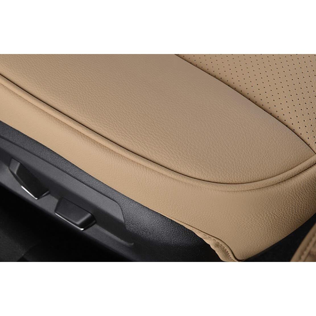 Cubierta de Asiento de Coche EDEALYN 3D-Beige Universal 1Pieza
