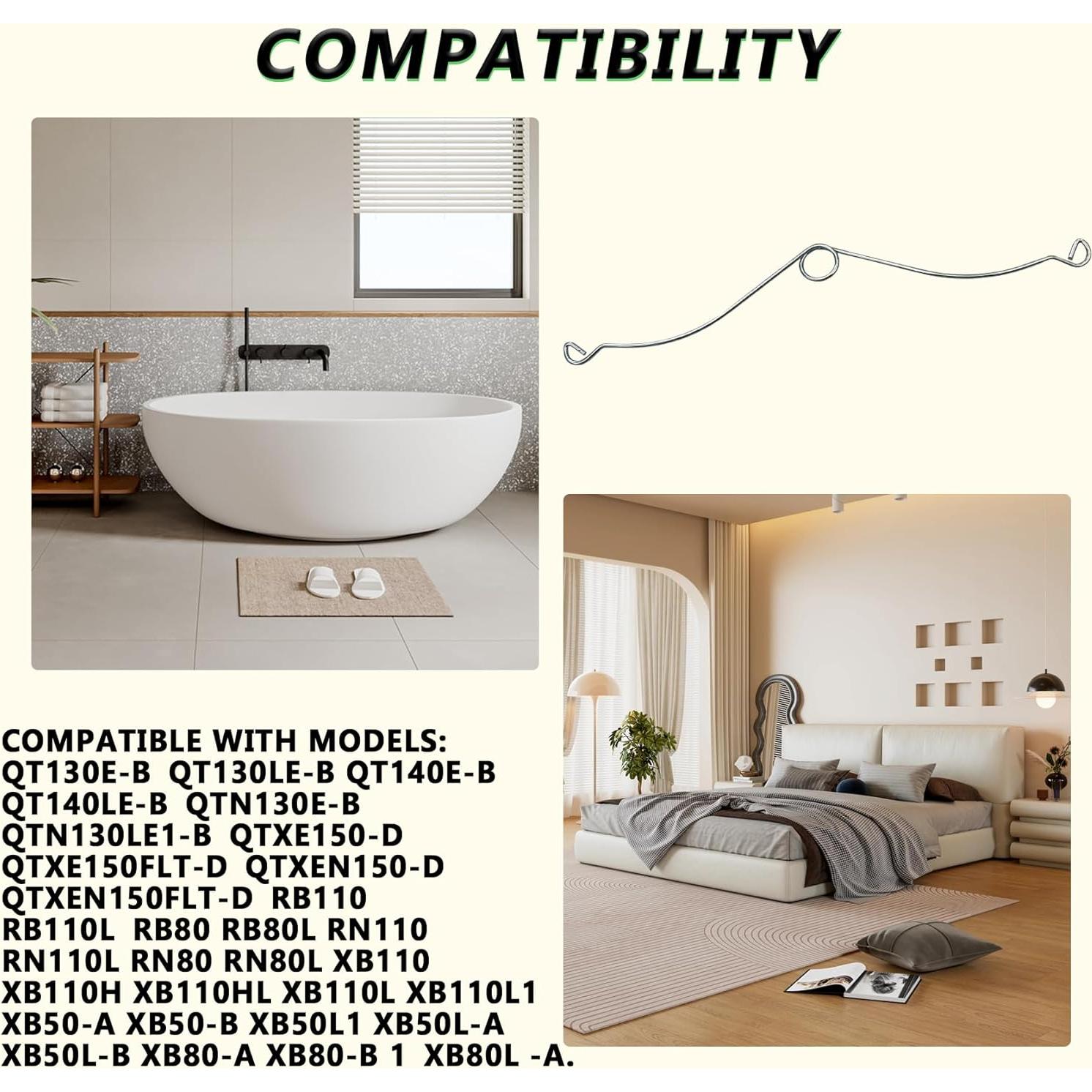 Clips de Resorte Broan Nutone S99140208 - Paquete de 3