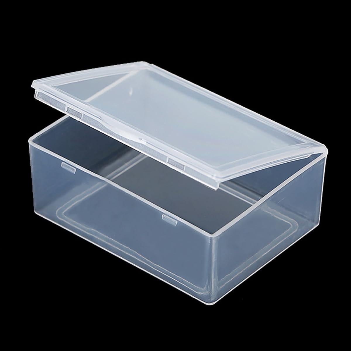 Paquete de 12 Contenedores Rectangulares Transparentes Farmer Mani