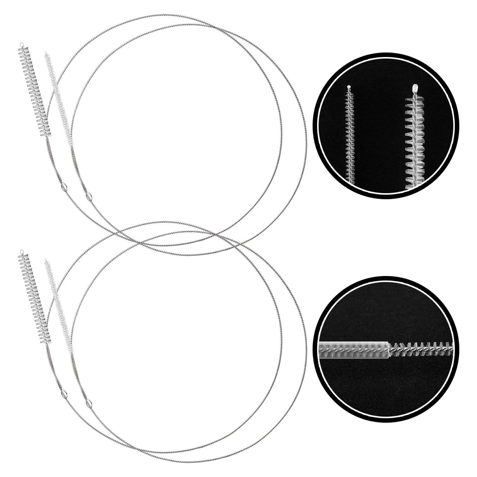 4 Cepillos Limpiadores de Tubos de Alimentación Nylon 81.28 cm
