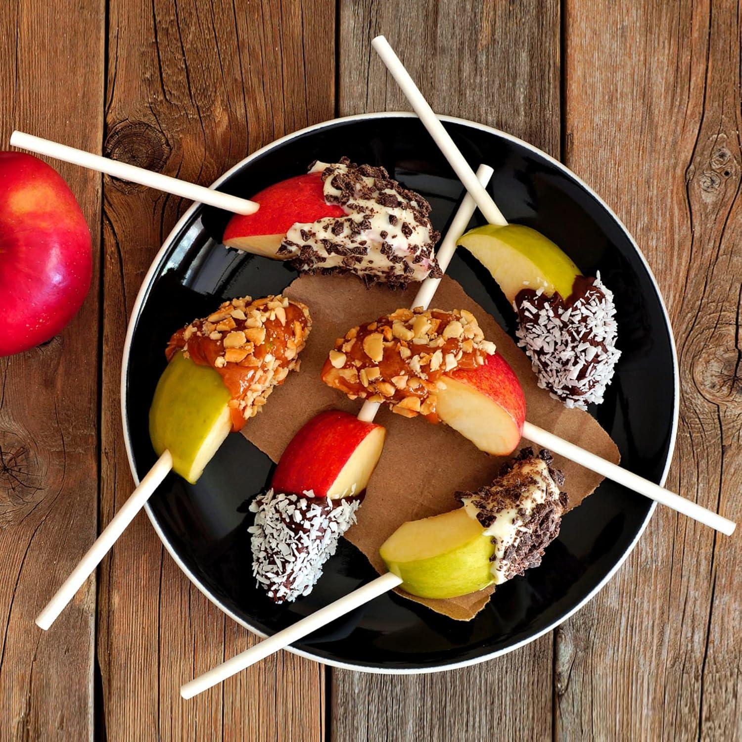 Palitos de Bambú AZUL TOP 200pcs 5mm 18cm Ecológicos Multiusos