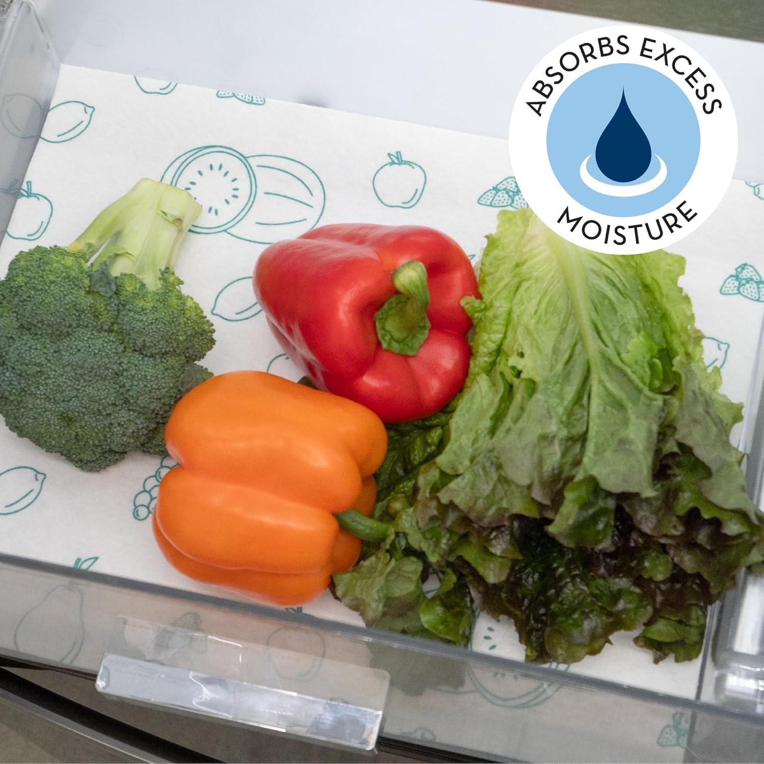 Forros de Refrigerador S&T INC. 5 Piezas 30.48x60.96cm Frutas