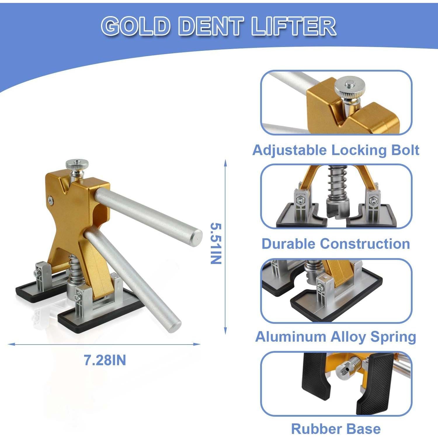 Kit de Eliminación de Abolladuras ROADGIVE 108PCS Herramientas