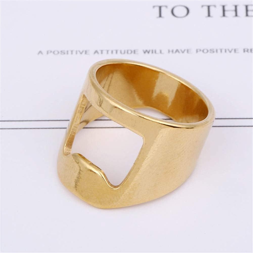 Anillo Abrebotellas INRENG Dorado 9 Creativo para Bar