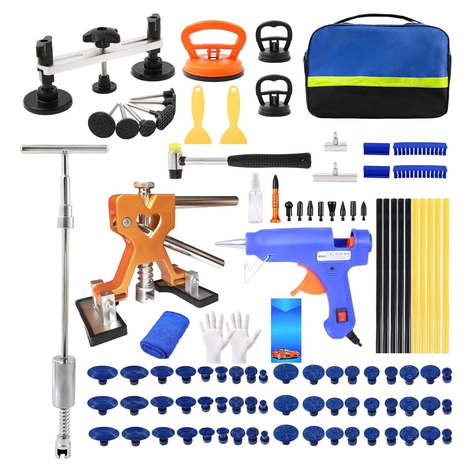 Kit de herramientas Srepat A-6 para reparación de abolladuras