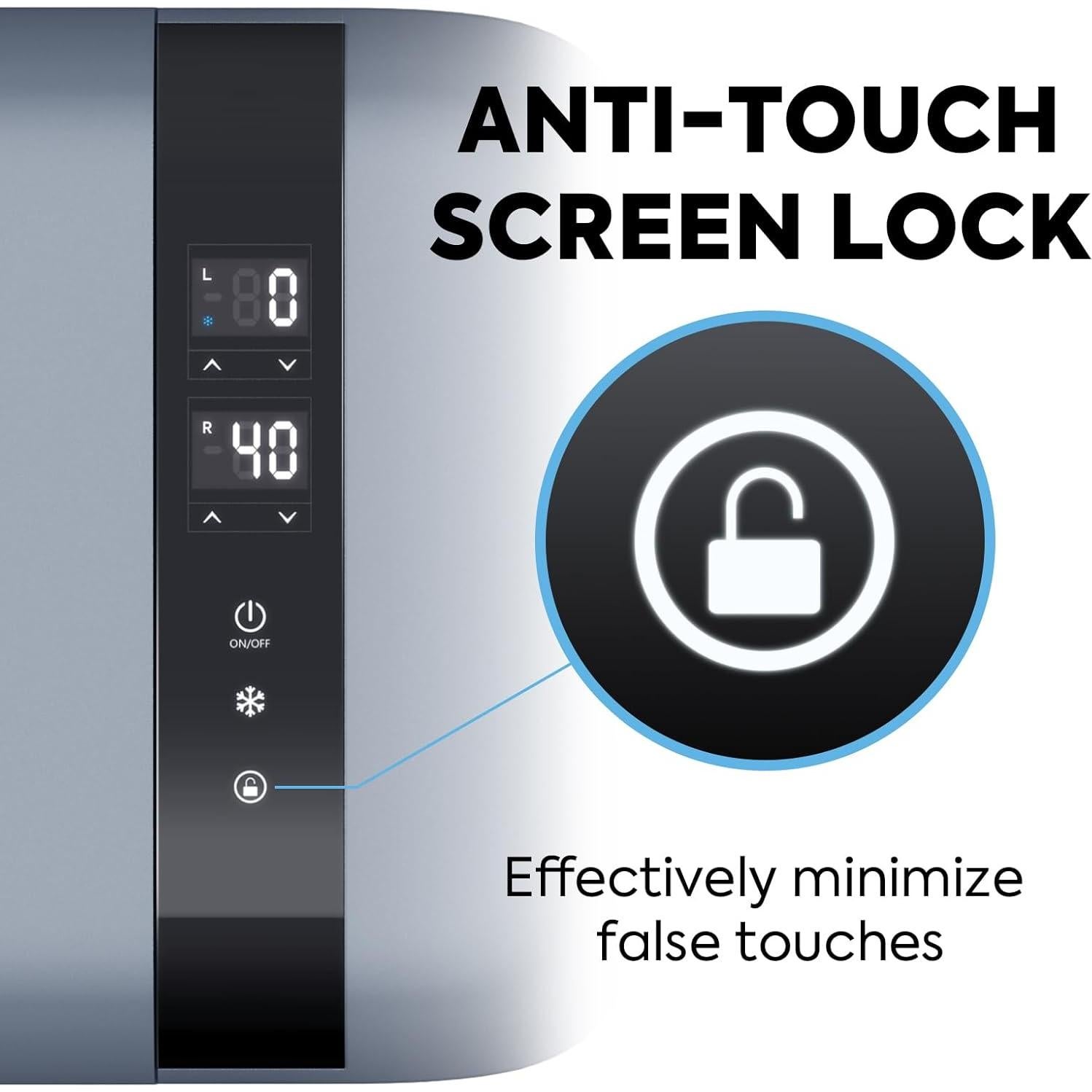 Refrigerador Portátil ICECO GO20 Doble Zona 21L Gris