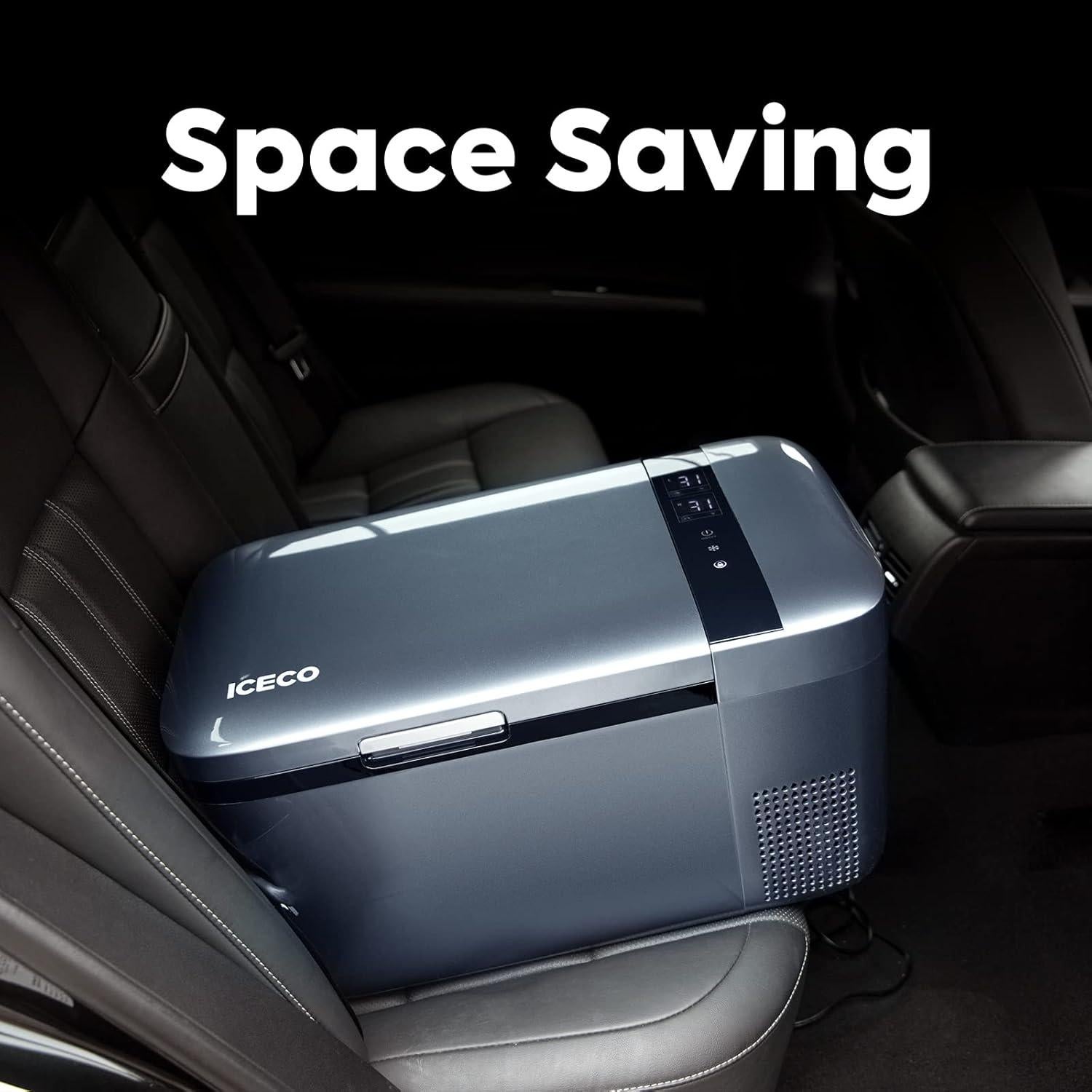 Refrigerador Portátil ICECO GO20 Doble Zona 21L Gris