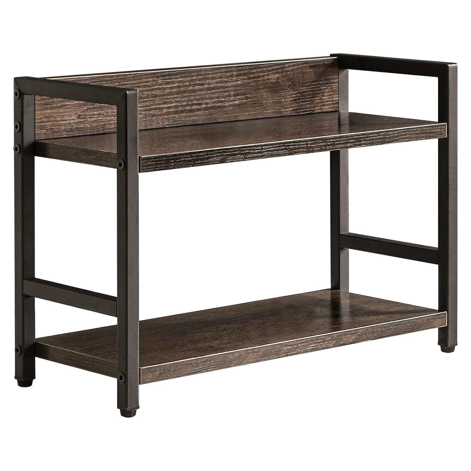 Estante de Especias IBUYKE 2 Niveles Gris Oscuro Multiusos