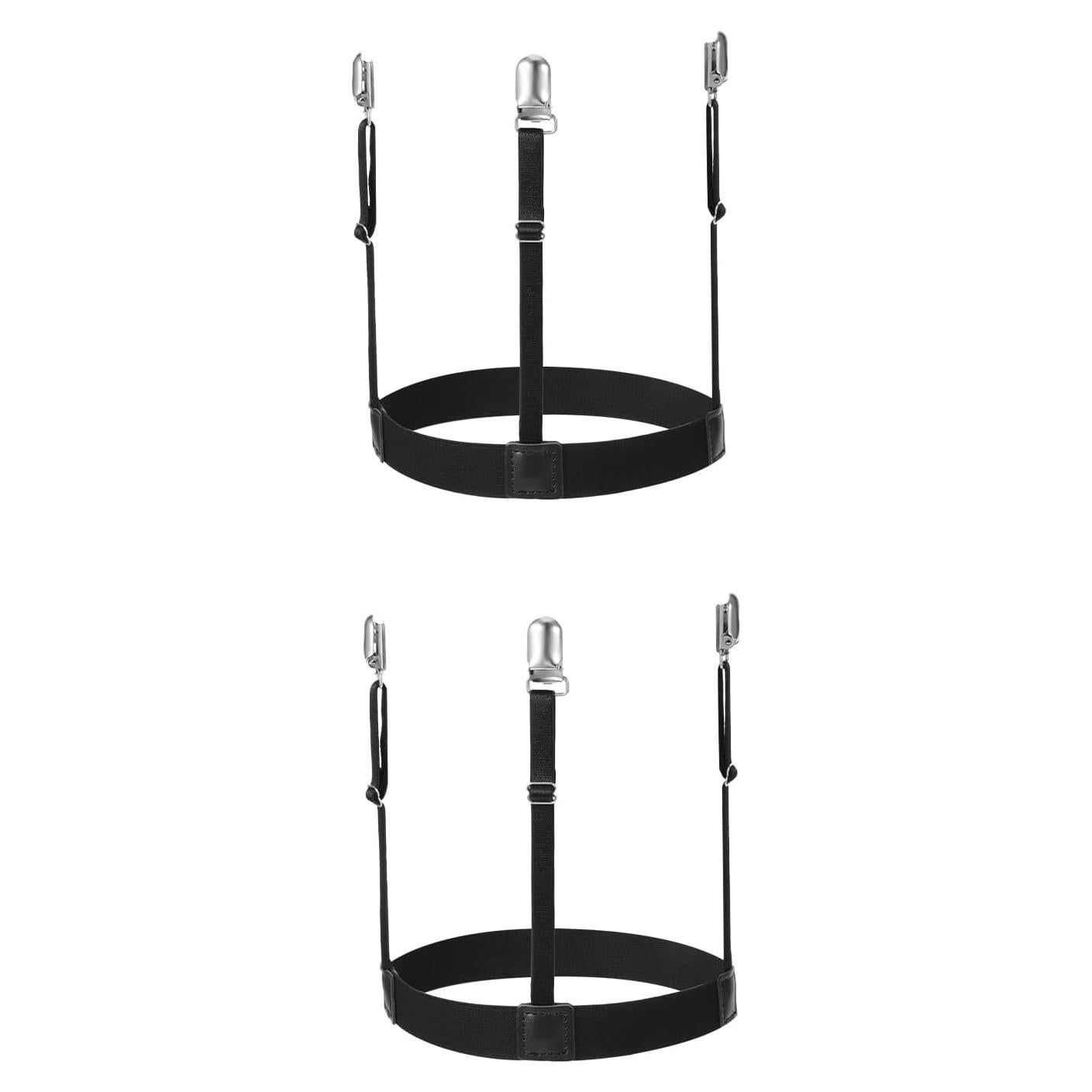 Sujetadores de Camisa Antideslizantes Cobee 2 Pcs para Hombres