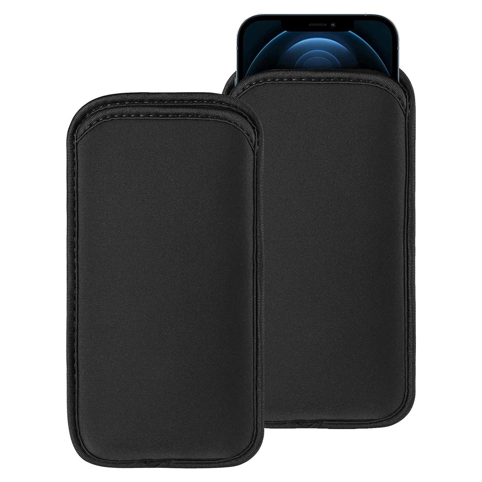 Funda de Neopreno YICHEEY para Teléfono Móvil Grande Negro