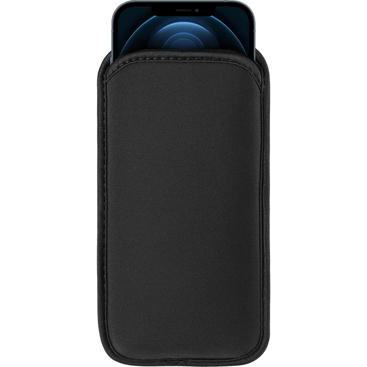 Funda de Neopreno YICHEEY para Teléfono Móvil Grande Negro