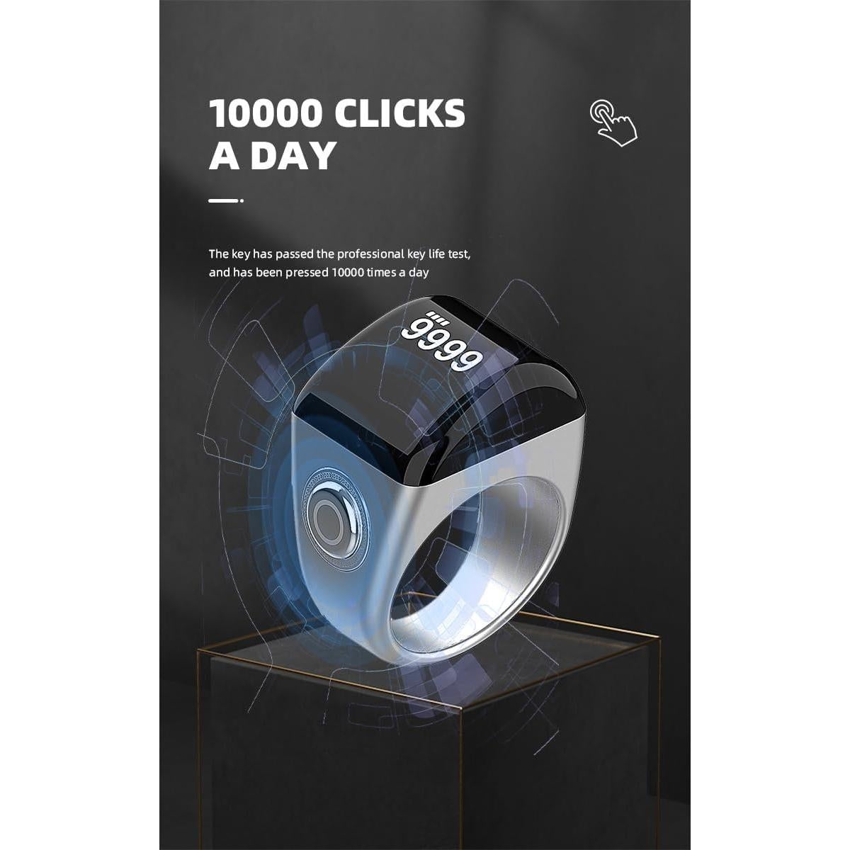 Anillo Inteligente Qomkky 20mm con Pantalla OLED y APP