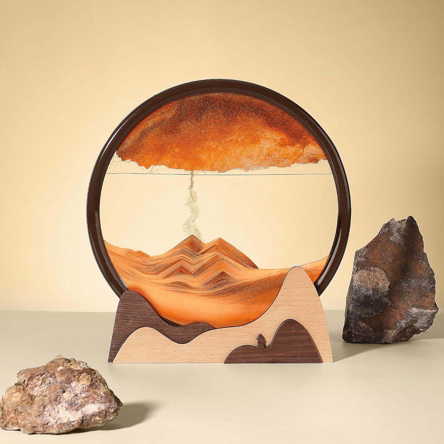 Arte de Arena en Movimiento BelaRola 30.48 cm Decoración Oficina