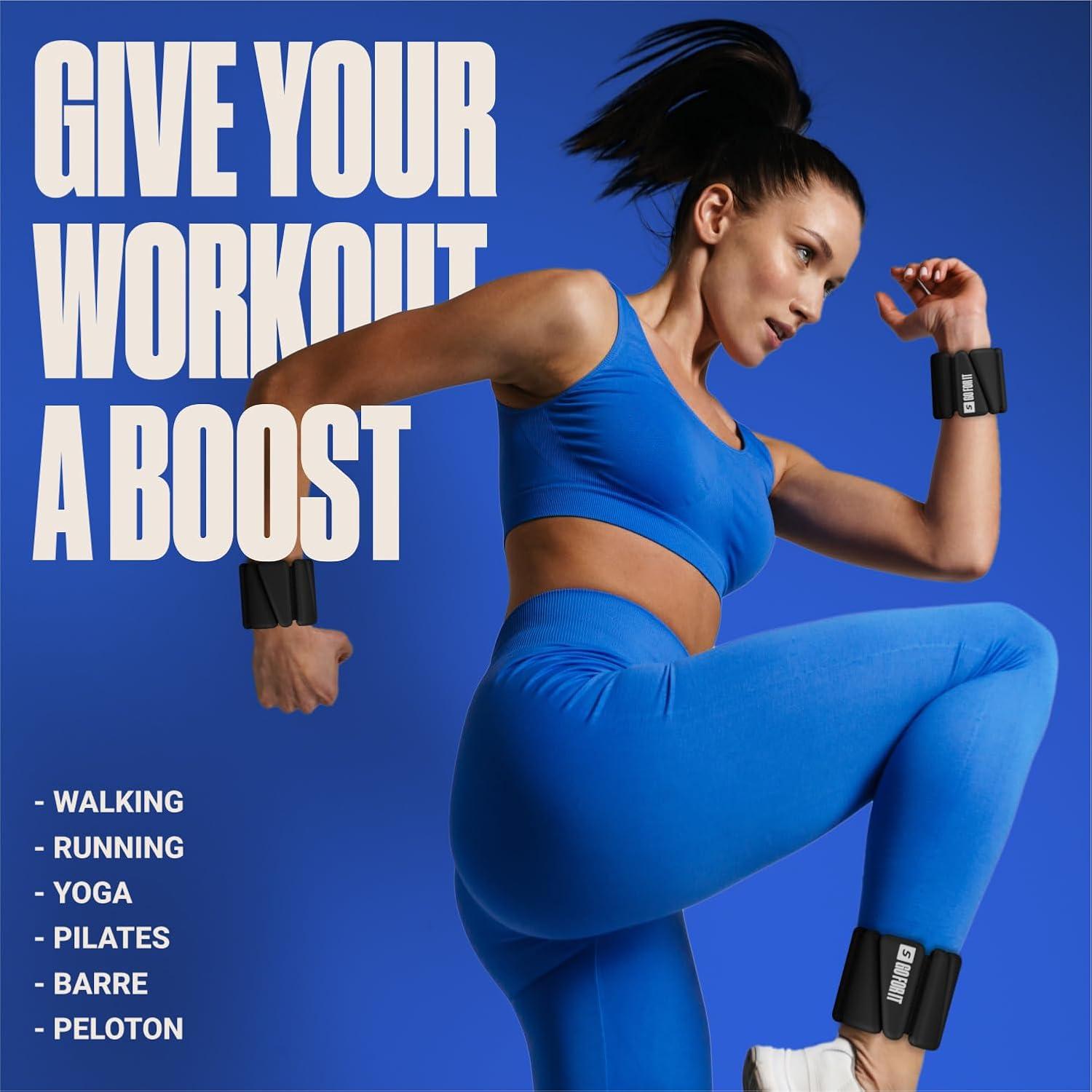 Pesas de Muñeca y Tobillo SPORTBIT - 0.45kg Ajustables