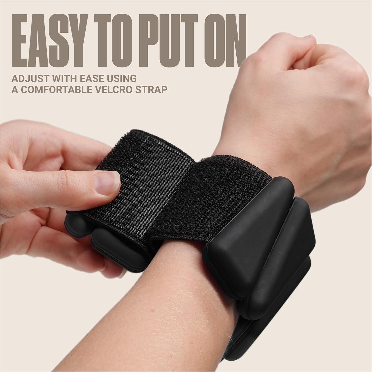 Pesas de Muñeca y Tobillo SPORTBIT - 0.45kg Ajustables