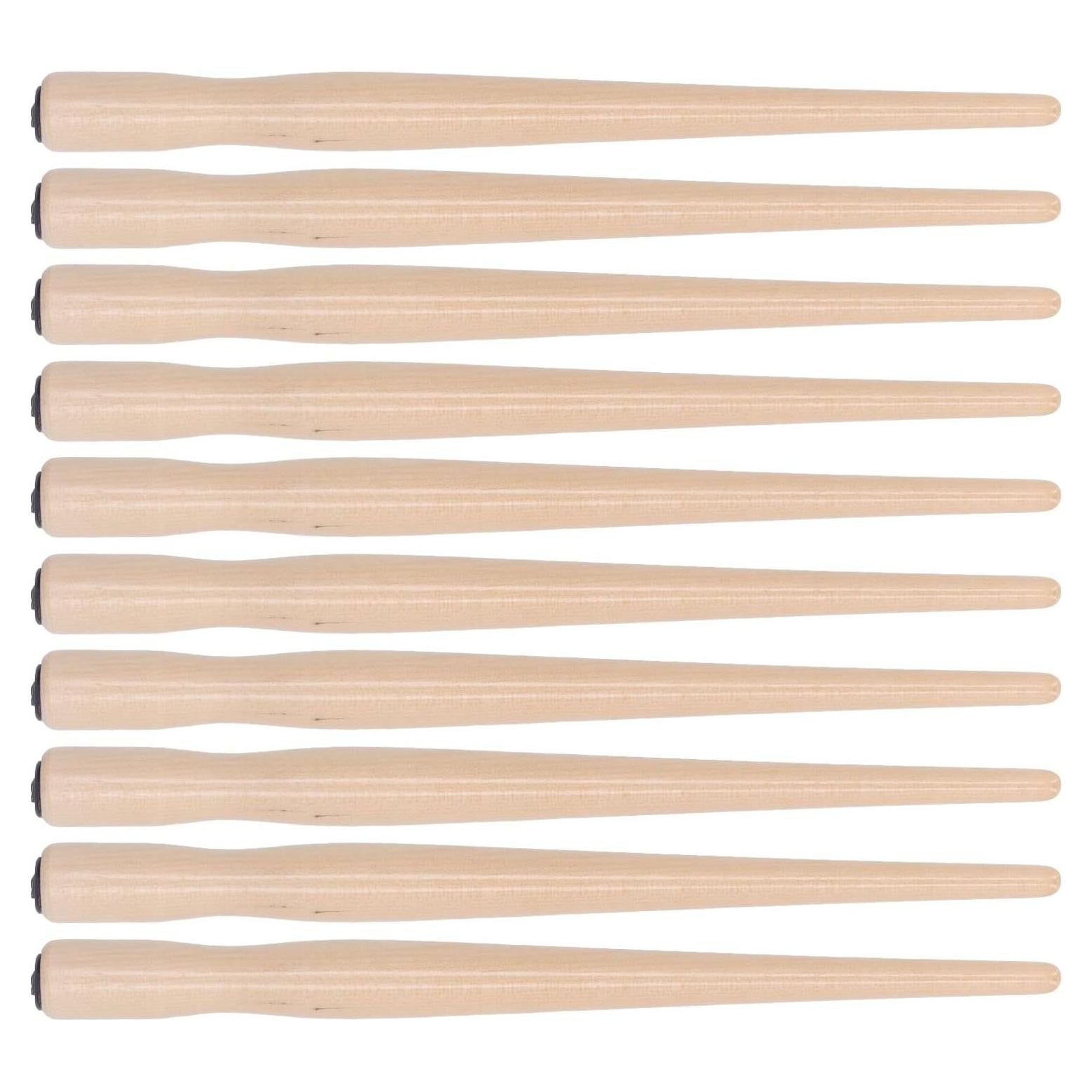 Juego de 10 Soportes de Pluma de Madera Sándalo para Caligrafía