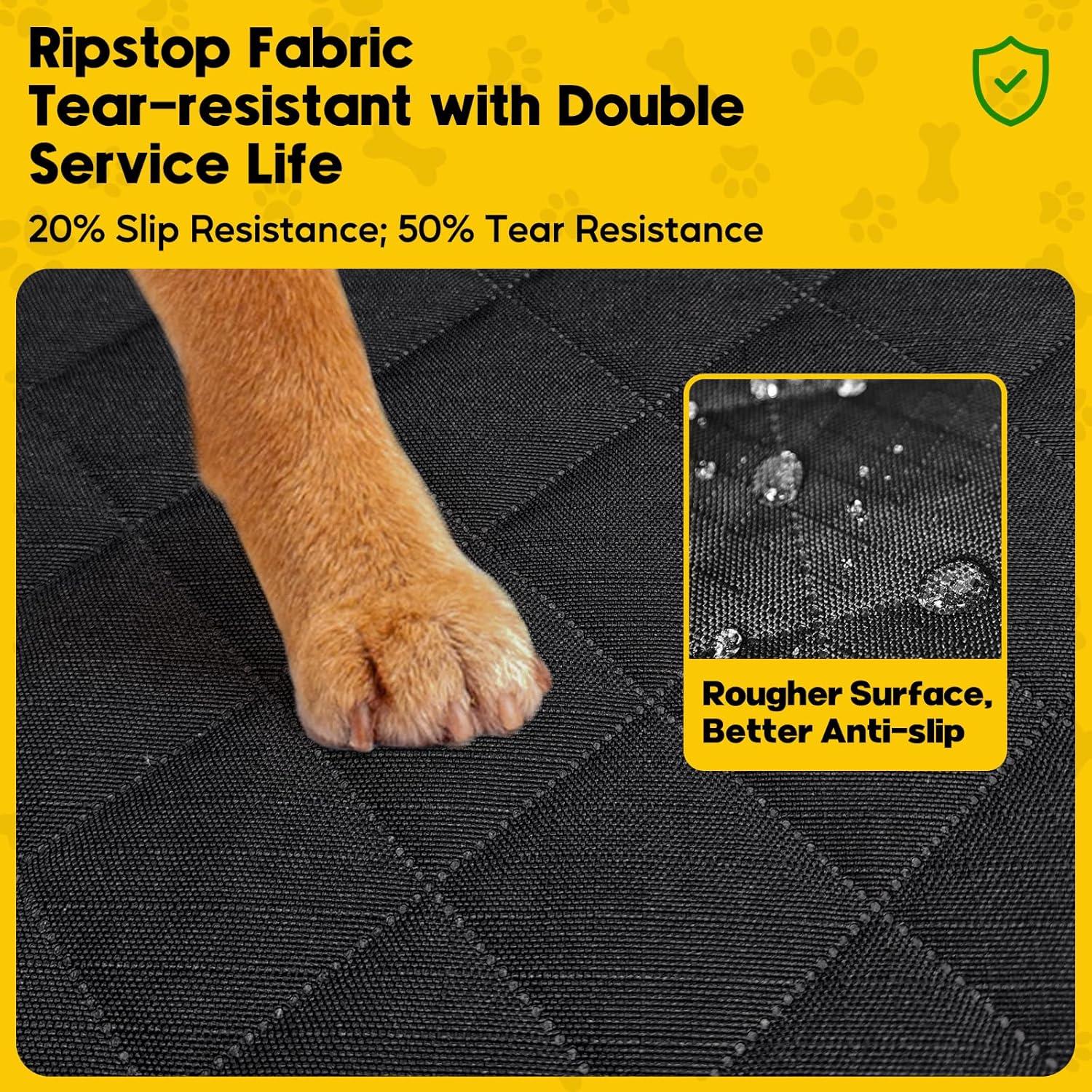 Funda de Asiento de Coche para Perros ENONCI 1200D Impermeable