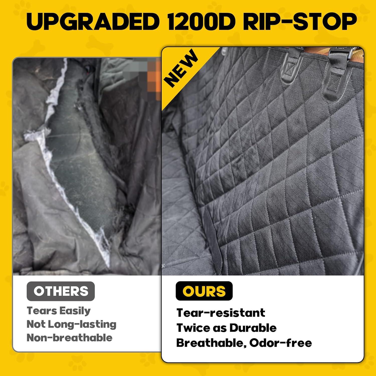 Funda de Asiento de Coche para Perros ENONCI 1200D Impermeable