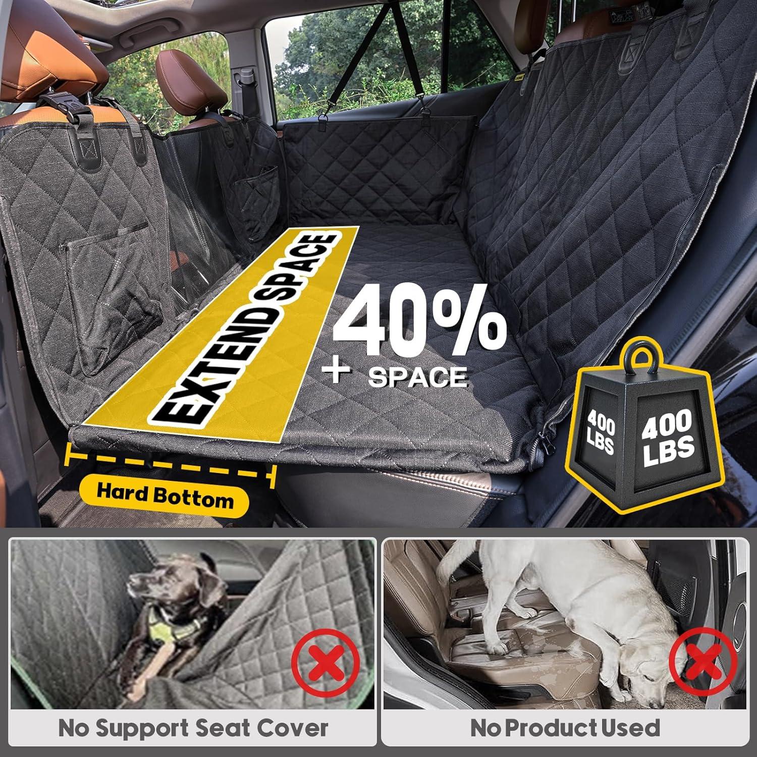 Funda de Asiento de Coche para Perros ENONCI 1200D Impermeable