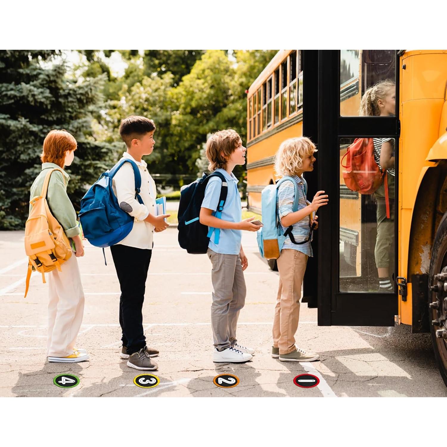 Puntos de Alineación para Suelo de Aula WhatSign - 36 Piezas