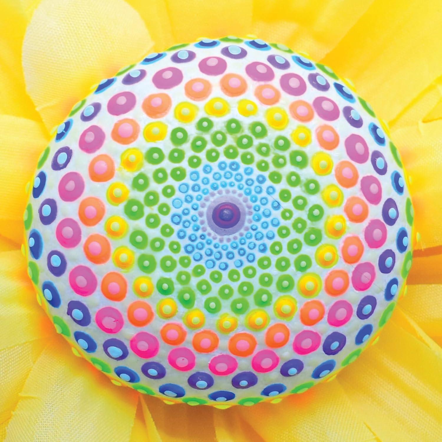 Kit de Pintura de Rocas Brillantes Hinkler - DIY para Adultos