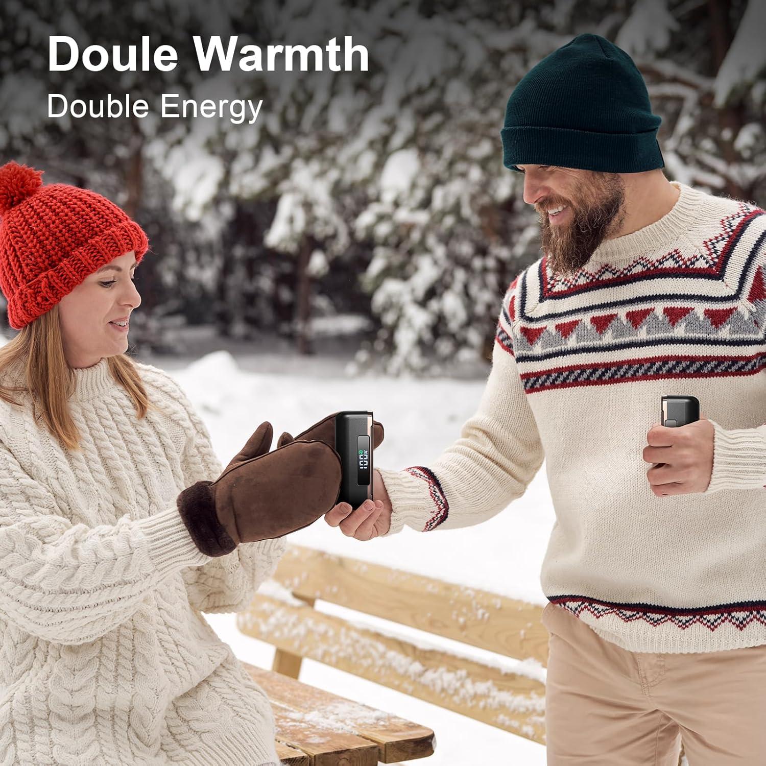 Calentadores de Manos Recargables Beyyon SWC03 10000mAh 4 Niveles