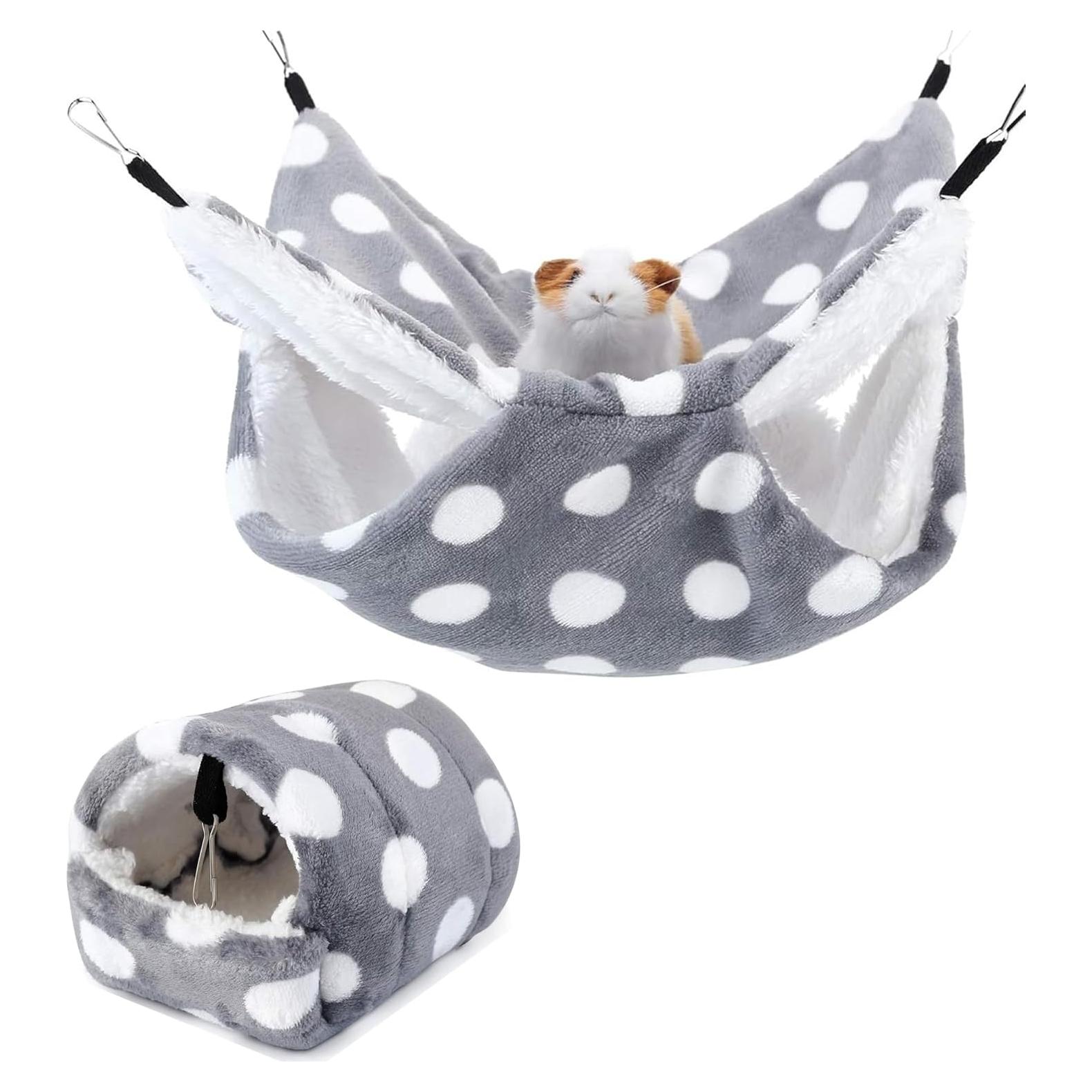 Juego de Cama y Hamaca Colgante Mogoko para Mascotas Pequeñas