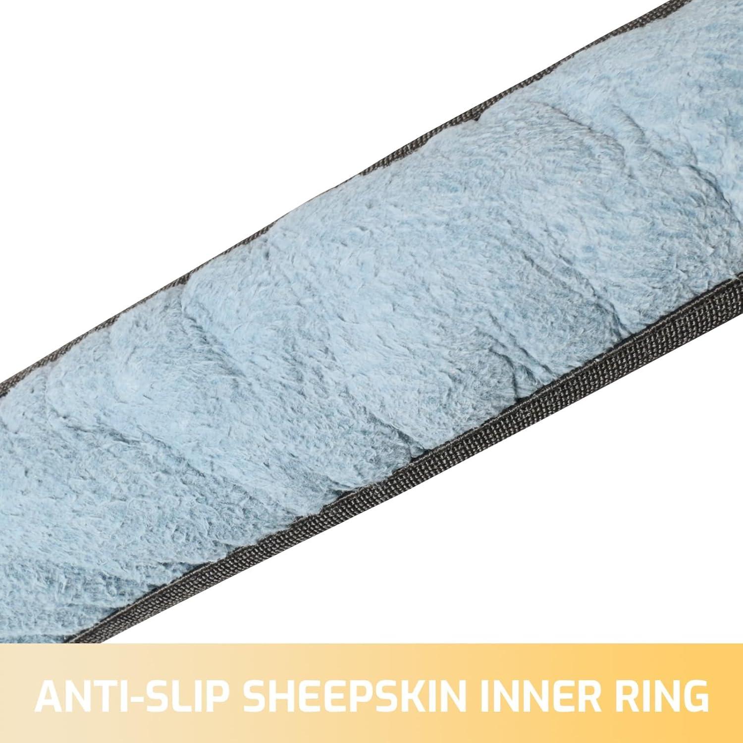 Cubierta de Volante AEGIS de Piel de Oveja Merino 37-39 cm