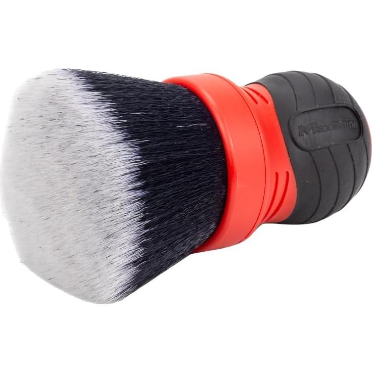 Cepillo de Detalle Interior Maxshine 704627 Rojo y Gris 24.13 cm