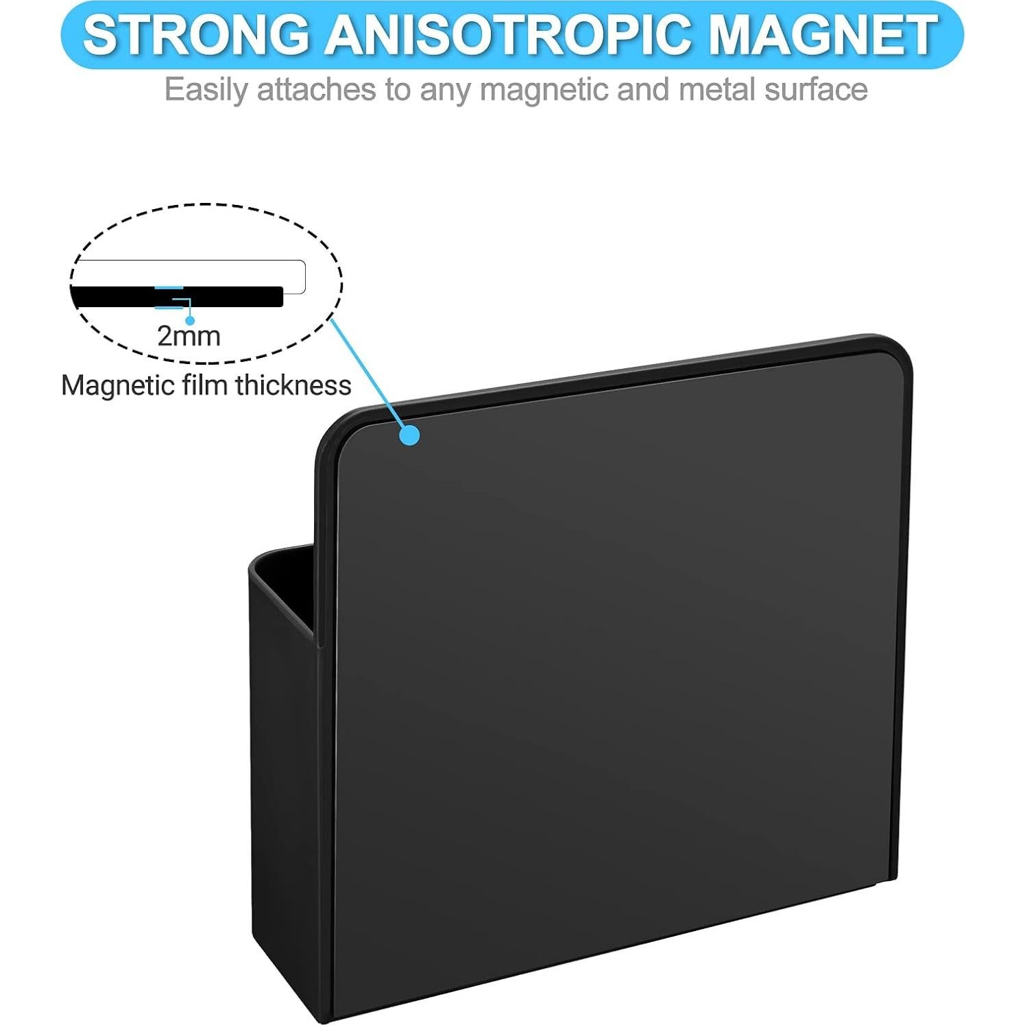 Soporte Magnético Luvtree para Marcadores Borrables - Negro