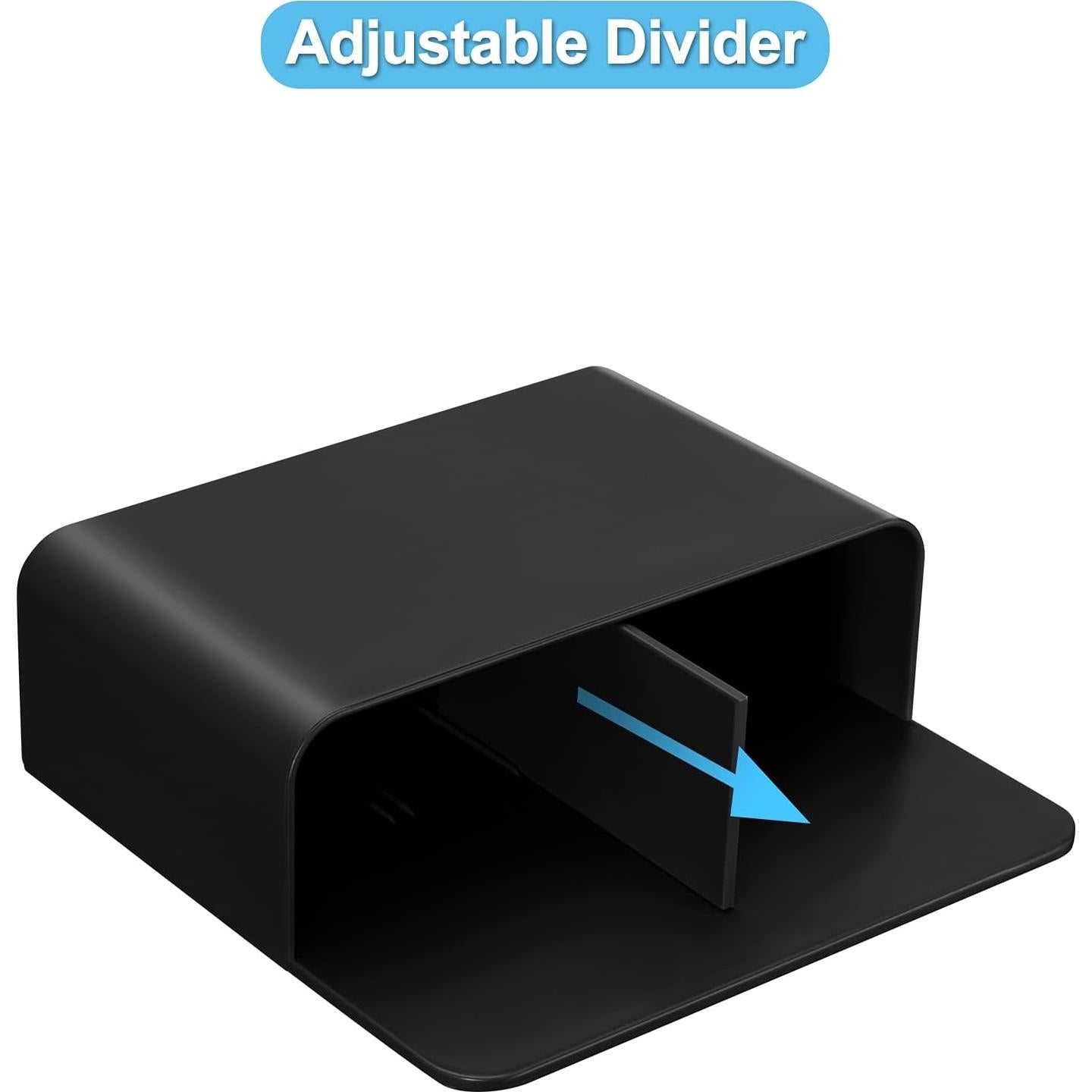 Soporte Magnético Luvtree para Marcadores Borrables - Negro