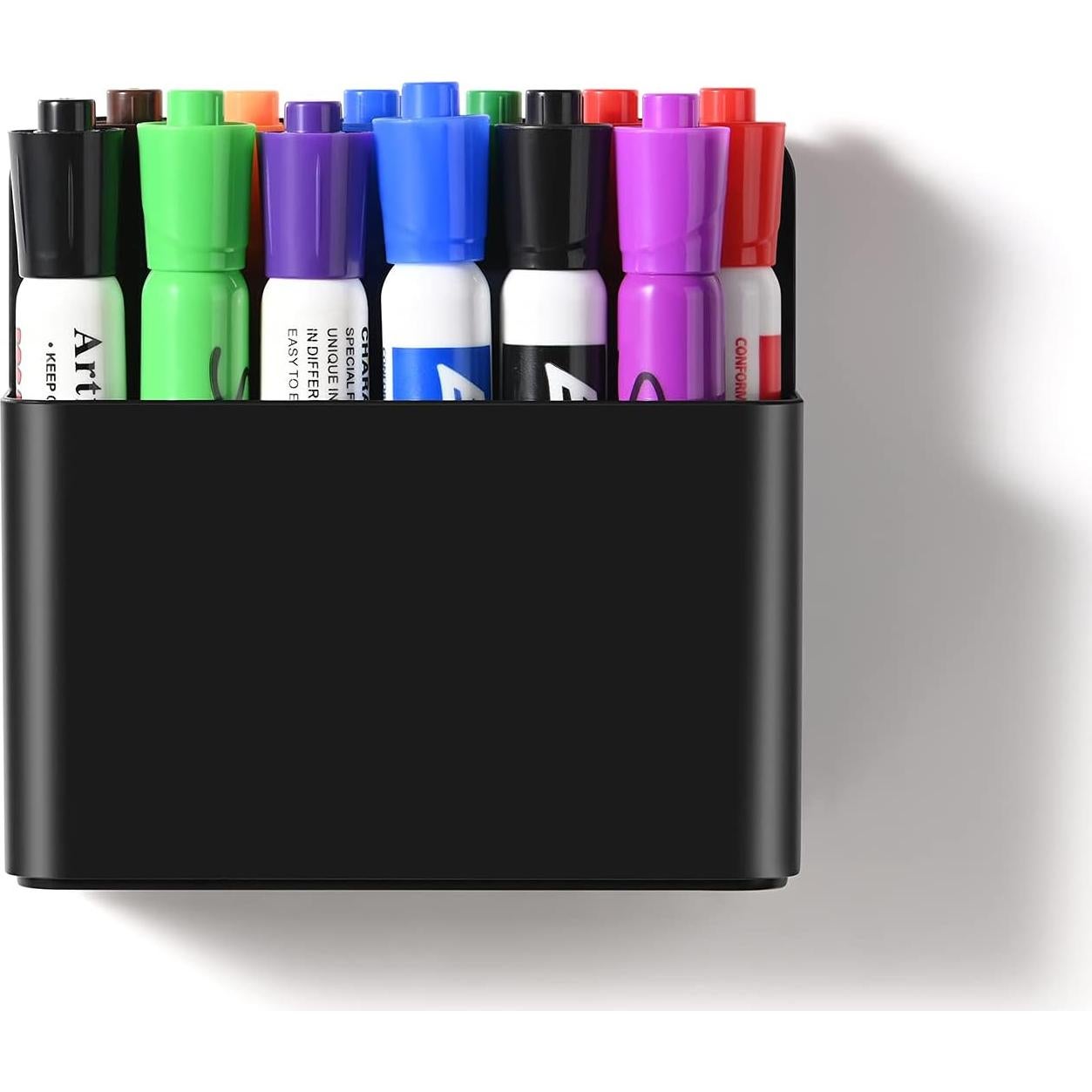 Soporte Magnético Luvtree para Marcadores Borrables - Negro