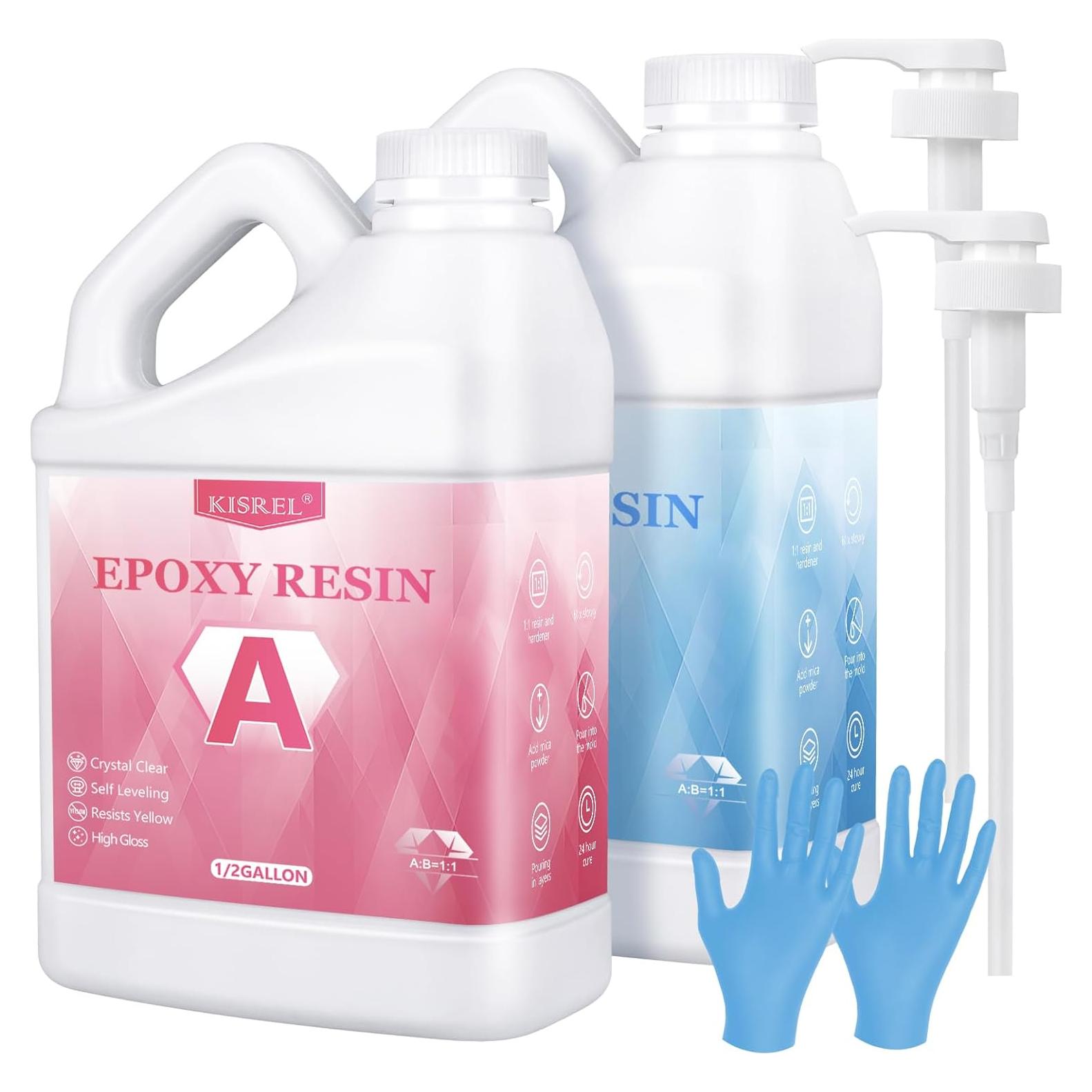 Resina Epóxica KISREL 1 Galón Cristalina Sin Burbujas
