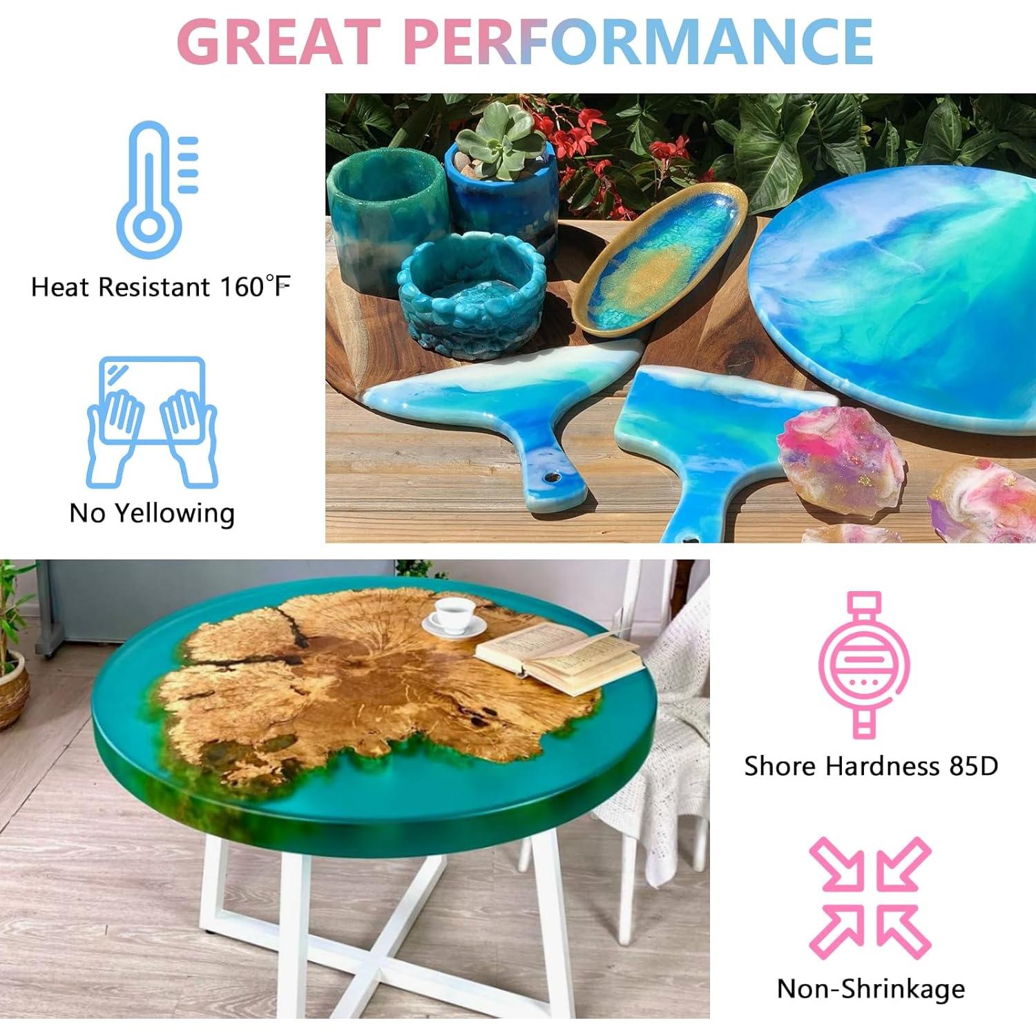 Resina Epóxica KISREL 1 Galón Cristalina Sin Burbujas