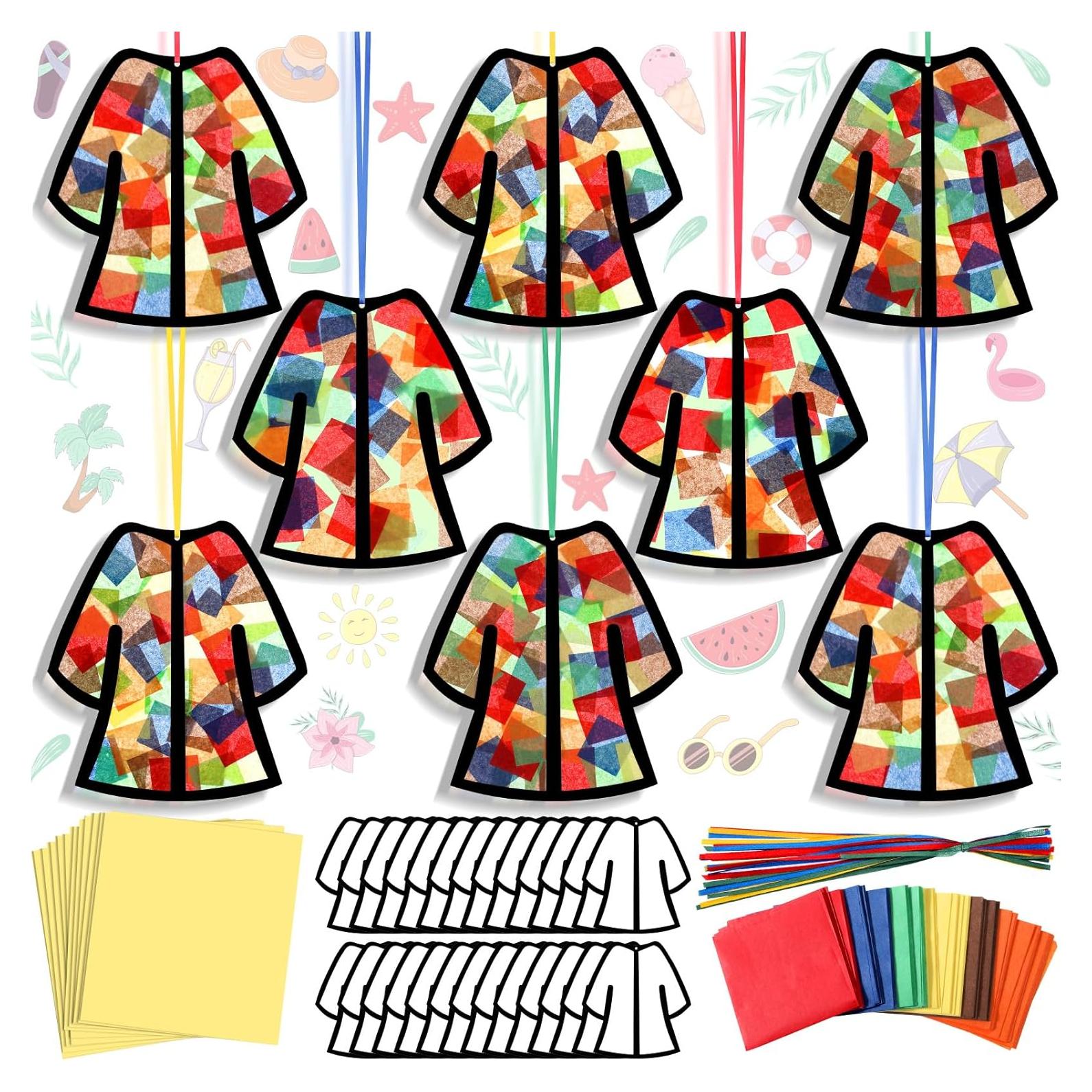 Kit de Manualidades Religiosas Motipuns - 32 Suncatchers Abrigo