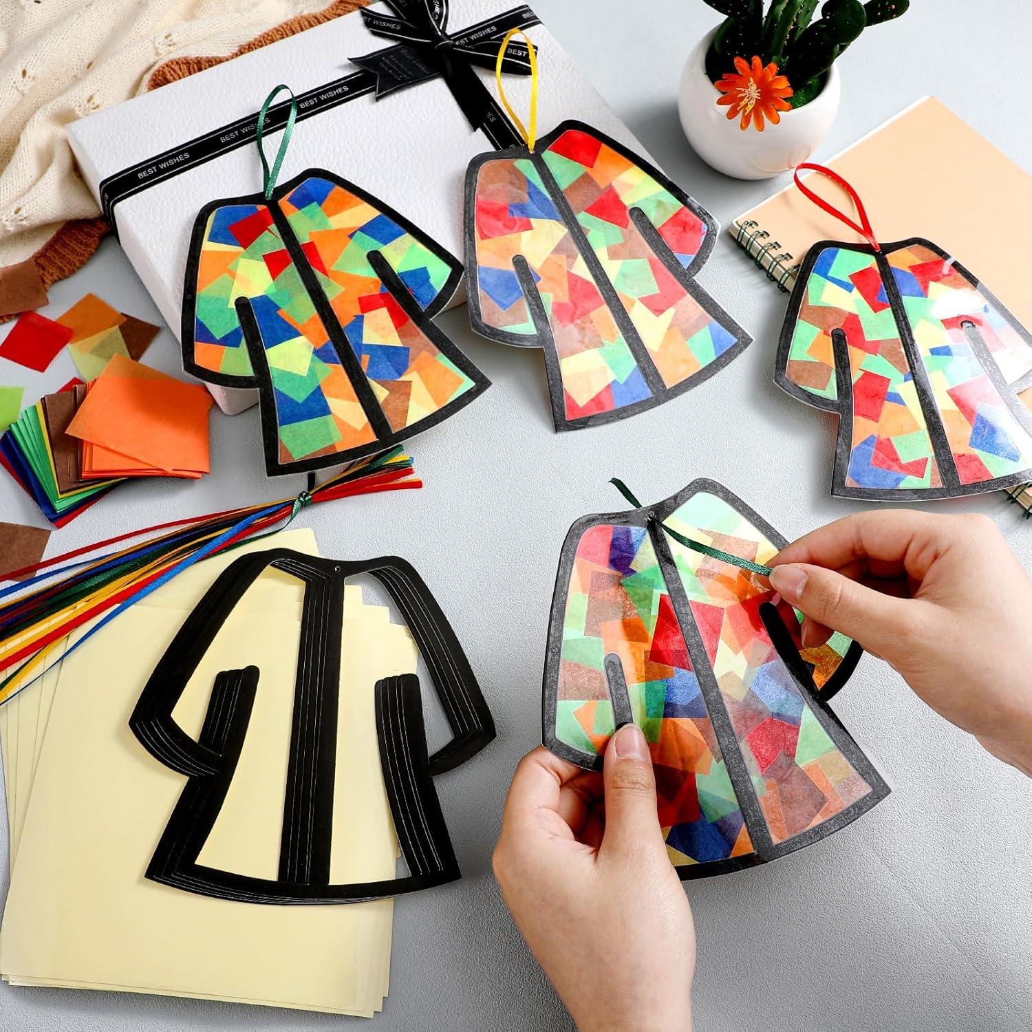 Kit de Manualidades Religiosas Motipuns - 32 Suncatchers Abrigo