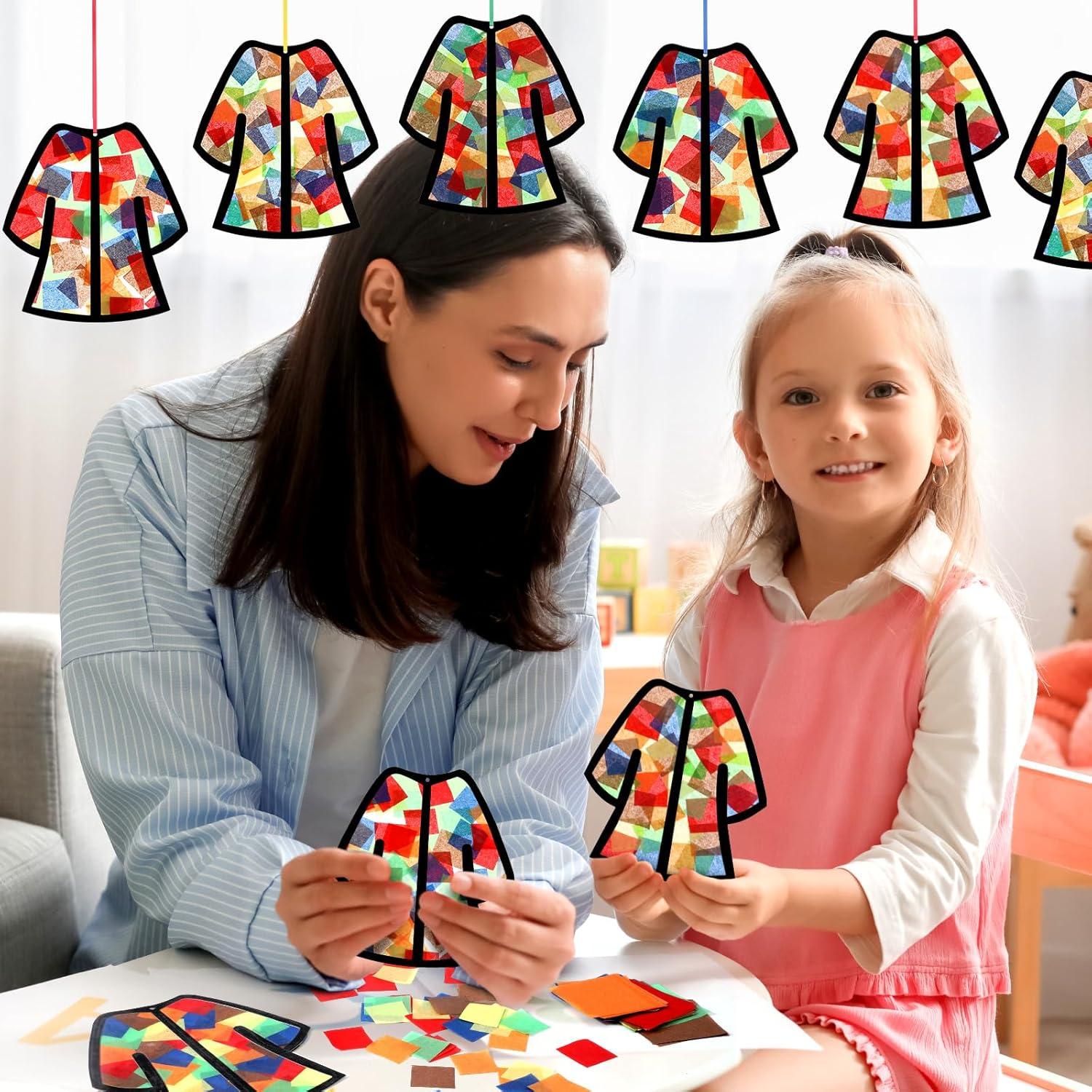 Kit de Manualidades Religiosas Motipuns - 32 Suncatchers Abrigo