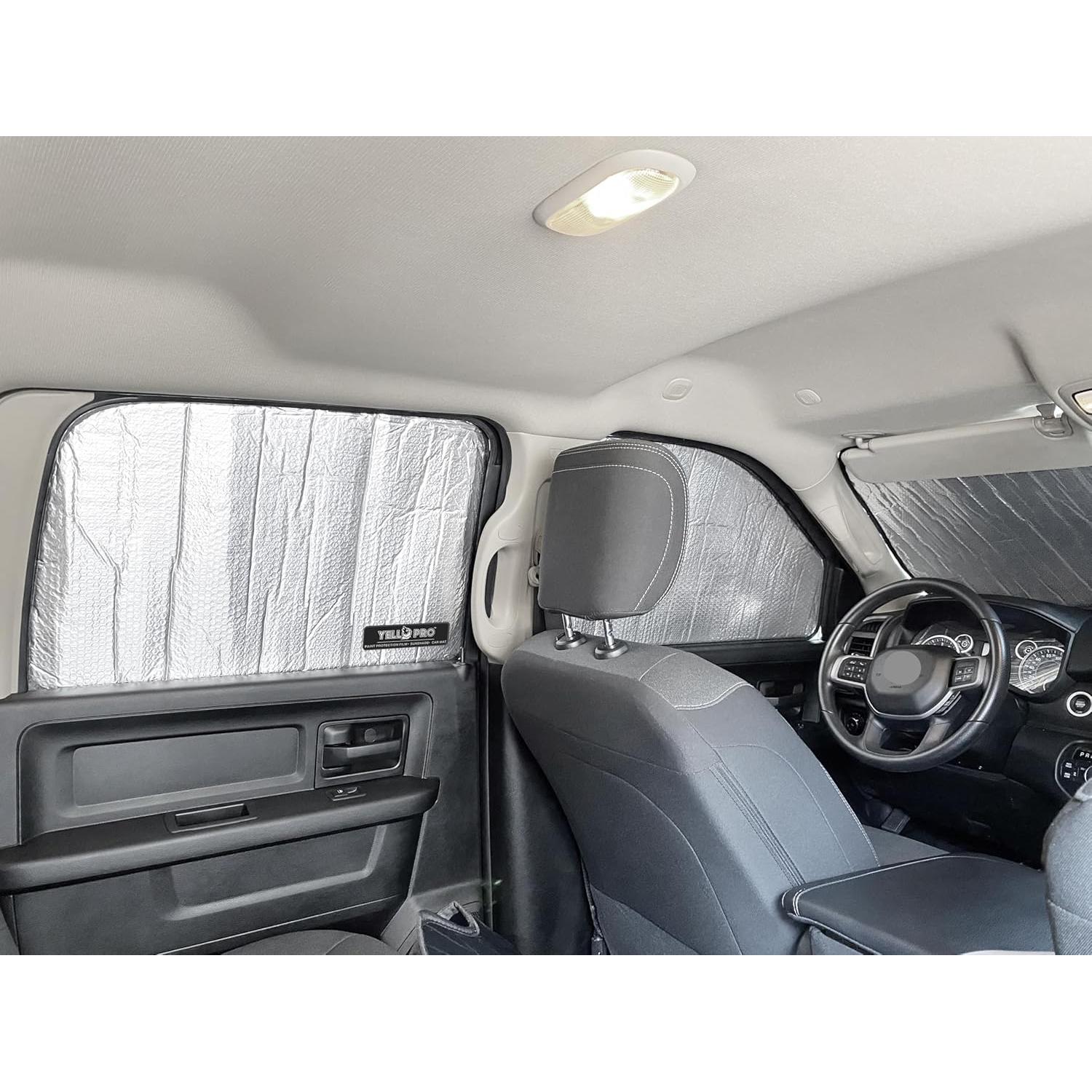 Cortinas Solares Personalizadas YelloPro para Dodge RAM 2010-2025