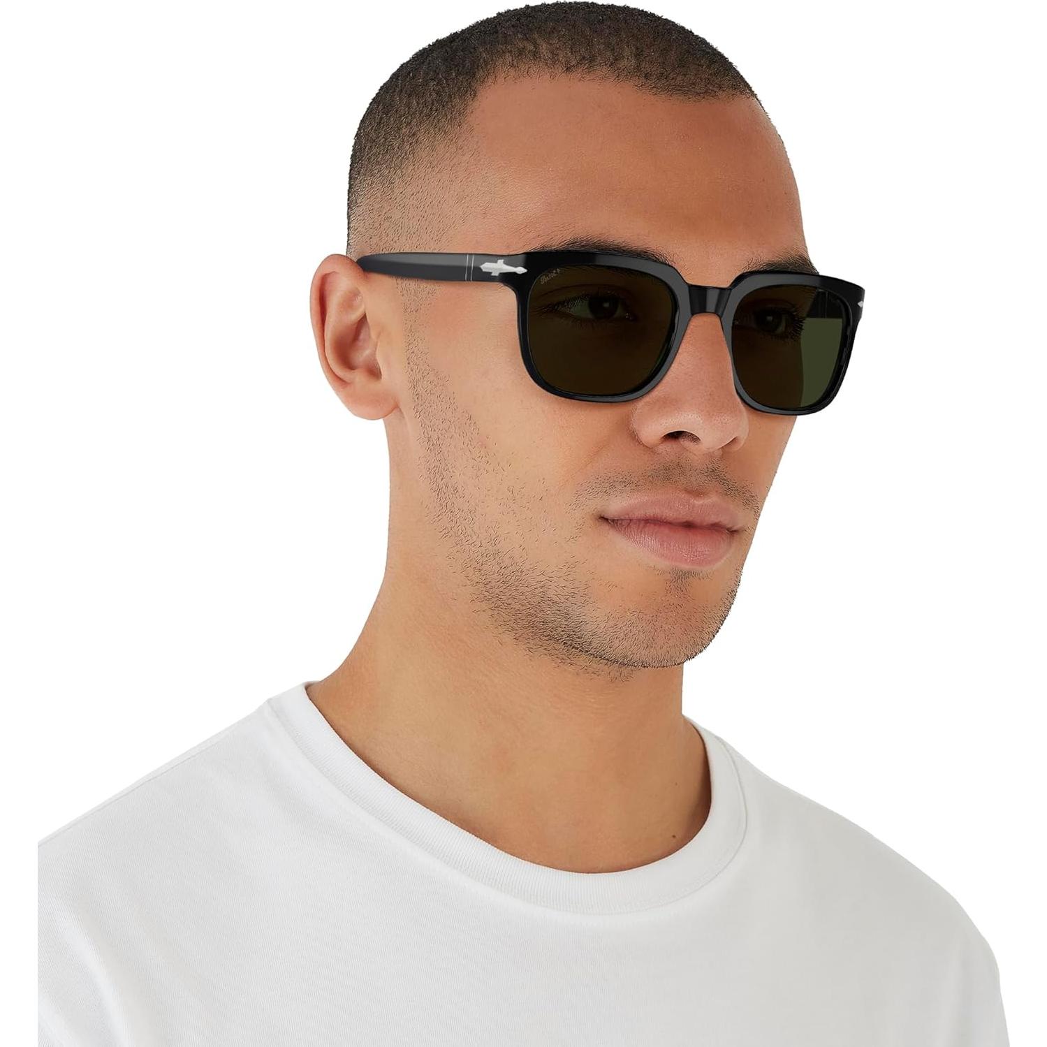 Gafas de sol Persol PO3323S cuadradas negras 53mm