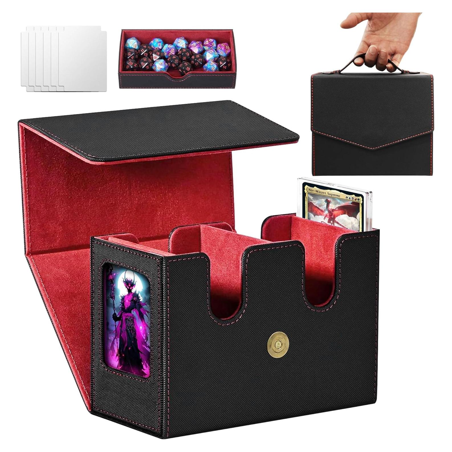 Caja de Deck Commander PANIMOSI - Almacenamiento para 540+ Cartas