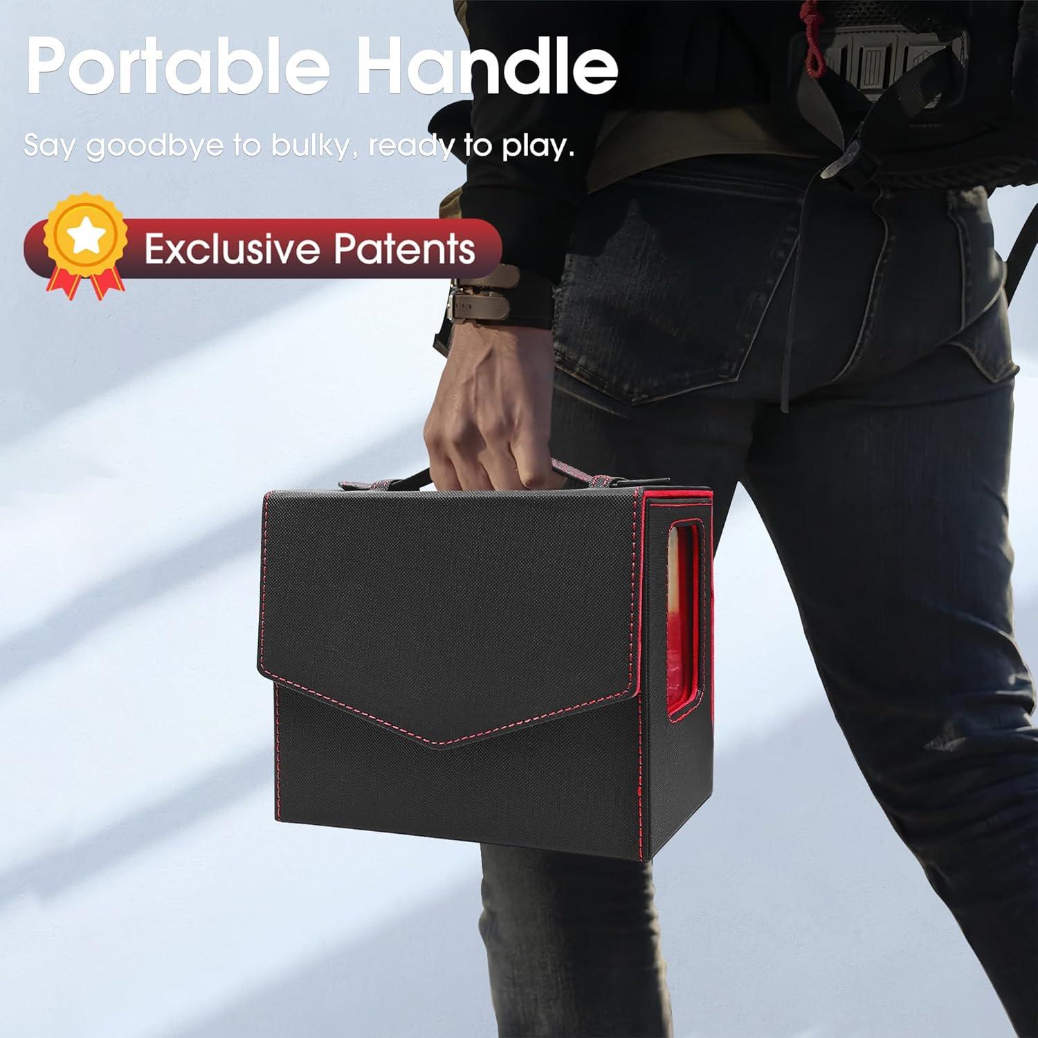 Caja de Deck Commander PANIMOSI - Almacenamiento para 540+ Cartas