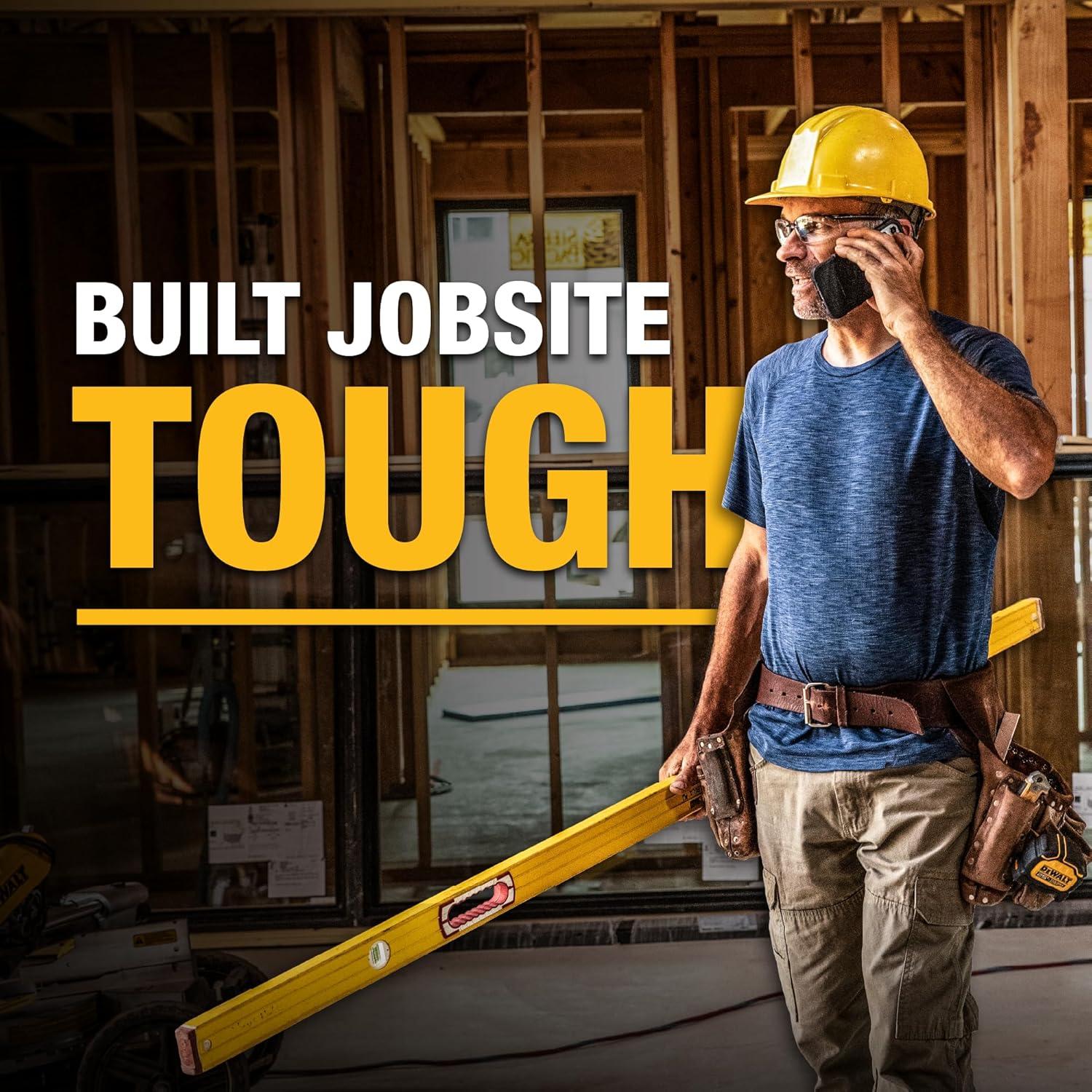 Anillo Magnético Rotatable 360° DEWALT para iPhone 16 Negro