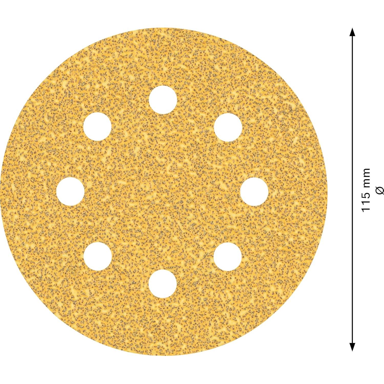 Lija Bosch Professional 5x Expert C470 Ø 115 mm Grano 40