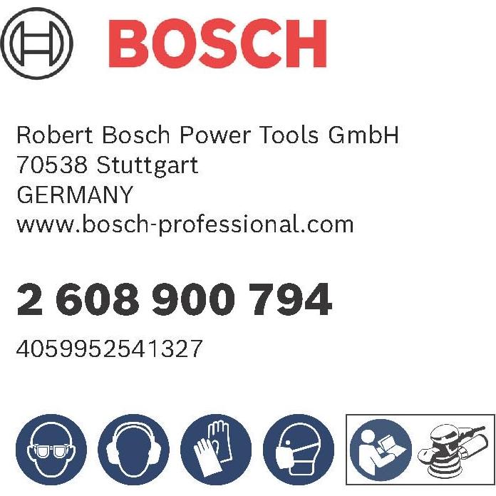 Lija Bosch Professional 5x Expert C470 Ø 115 mm Grano 40