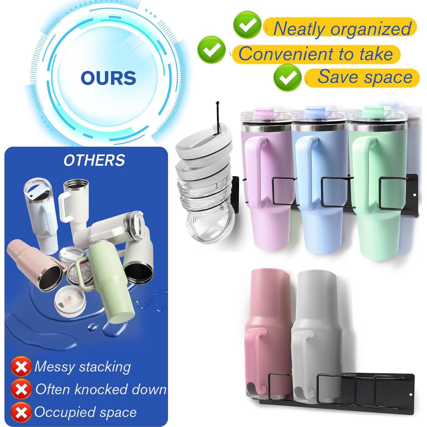 Soporte Magnético para Tazas Stanley 40 y 30 oz Negro