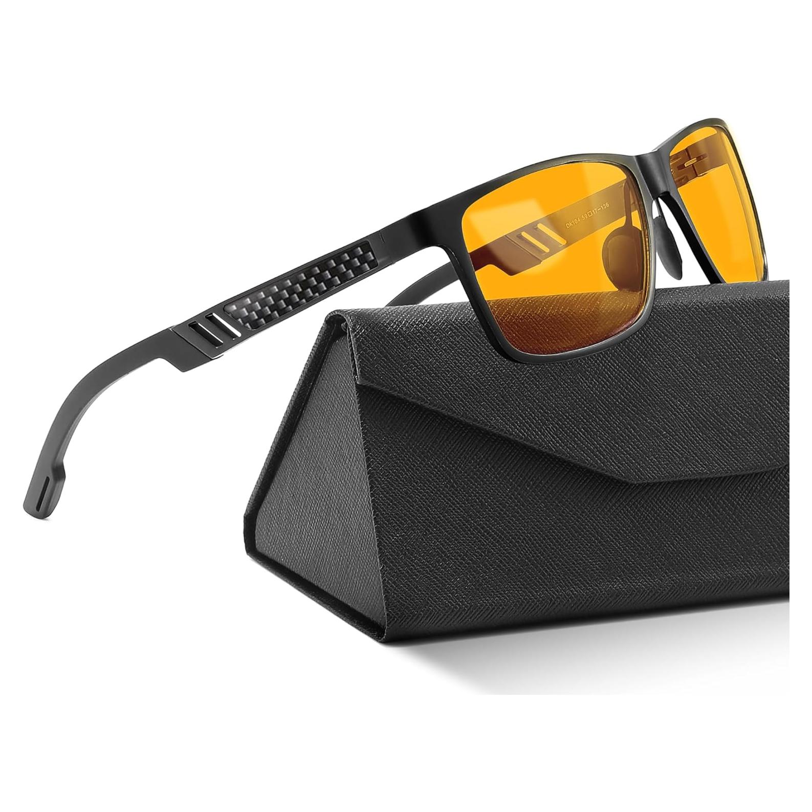 Gafas de bloqueo de luz azul Carbon Blue para hombres UV400