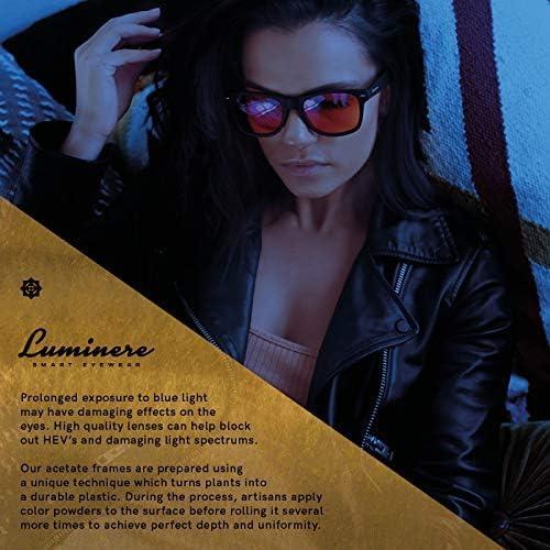 Gafas Luminere Anti Luz Azul - Estilo Clásico Negro