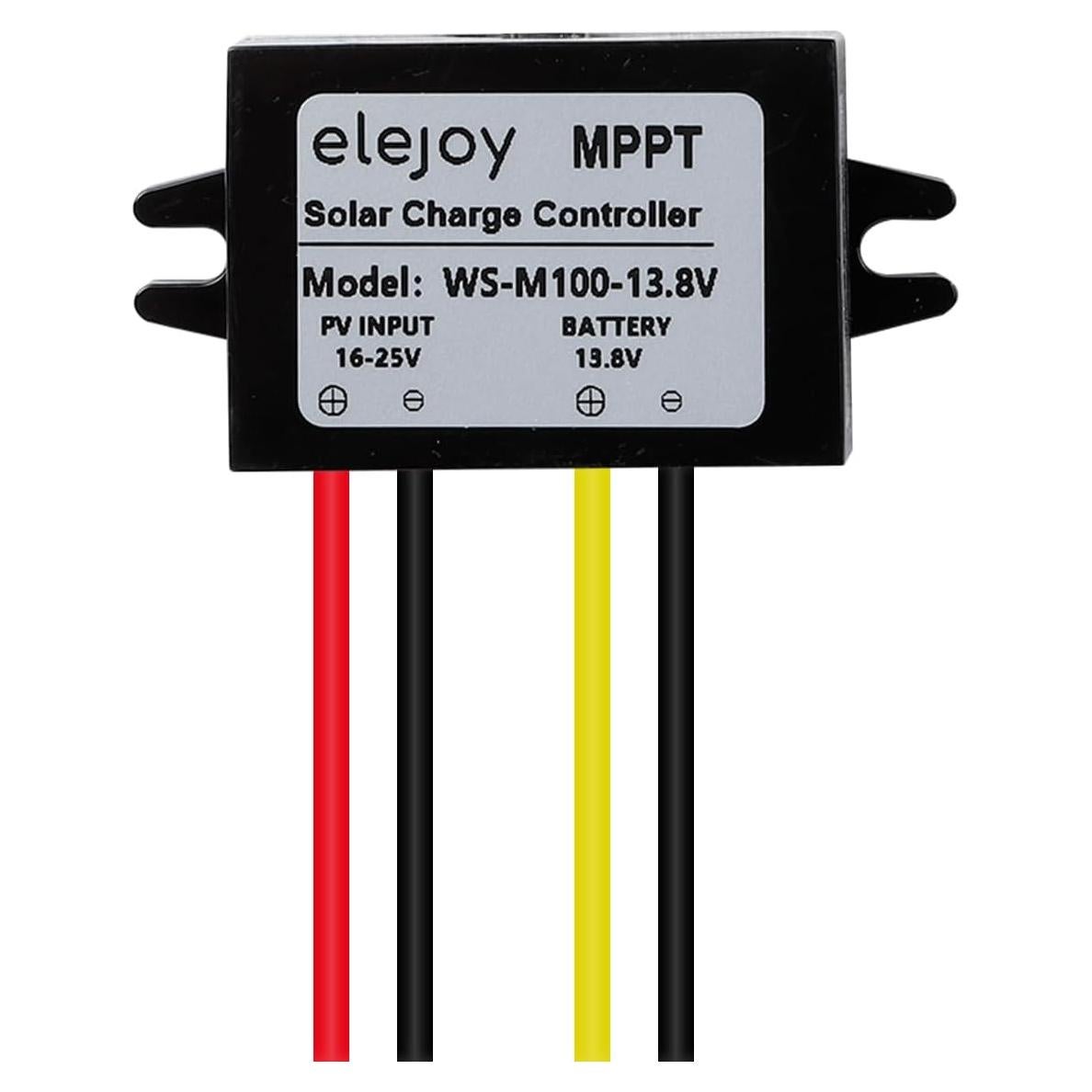 Controlador de Carga Solar MPPT 8A 13.8V ELEJOY IP67